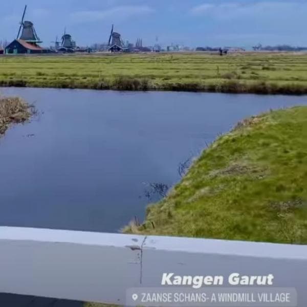 Kunjungi Belanda Saat Bulan Madu Keliling Eropa, Kiky Saputri: Kangen Garut