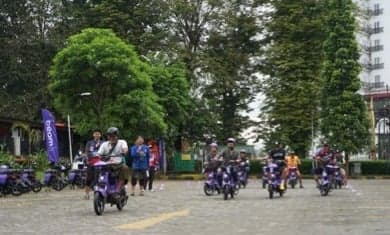 Pastikan Keamanan Pengguna, Skuter Listrik Si Ungu Kembali Beroperasi