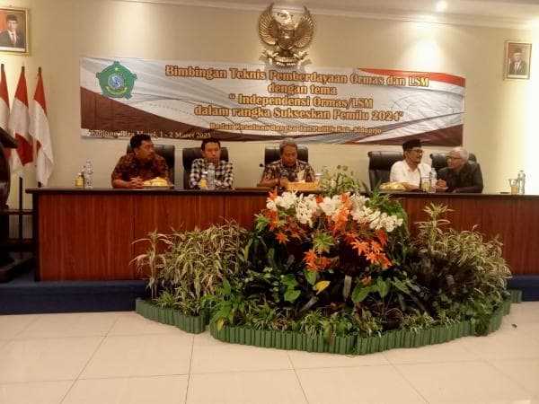 Ajak Ormas dan LSM Jaga Kondusifitas Pemilu 2024, Ini Langkah Bakespol Sidoarjo