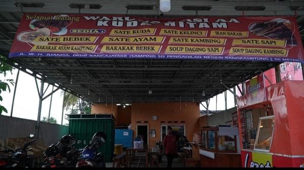 Sate Kuda di Warung A-A Rangkasbitung, Dipercaya Tingkatkan Stamina Pria