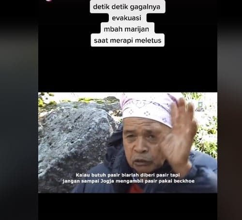 Sebelum Gunung Merapi Meletus Pada tahun 2010, Ini Pesan Mbah Maridjan!