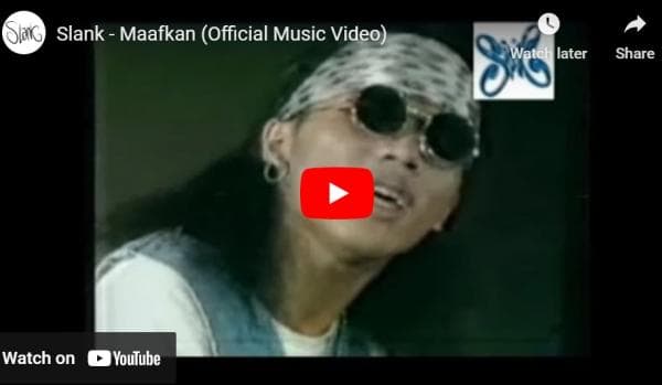 Nyanyikan, Lirik Lagu Maafkan - Slank