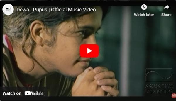 Penuh Makna, Lirik Lagu Pupus - Dewa 19