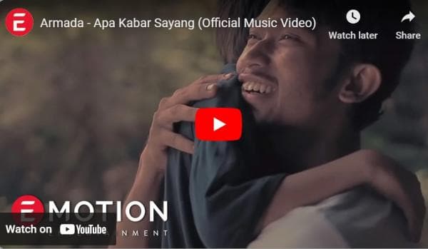 Lirik Lagu Apa Kabar Sayang - Armada