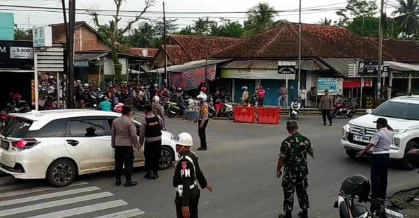 H+3 Arus Balik Wisata Pangandaran Padat Merayap, Petugas Rekayasa Lalin