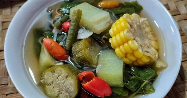Menu Sayur Asem, Sayur Bening Berkuah Segar Rendah Kolestrol