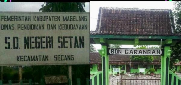 Inilah 7 Nama Sekolah Unik di Indonesia, Ada yang Namanya SDN Setan