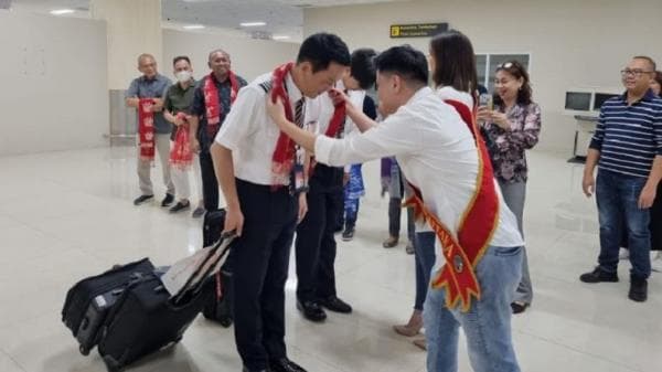 Datang dengan Pesawat Jeju Air, 169 Wisman Korsel Tiba di Manado