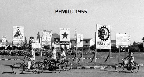 Pemilu 1955, PKI sebut diri Partai Rakyat, PNI Partai Priyayi, NU dan Masyumi Partai Santri