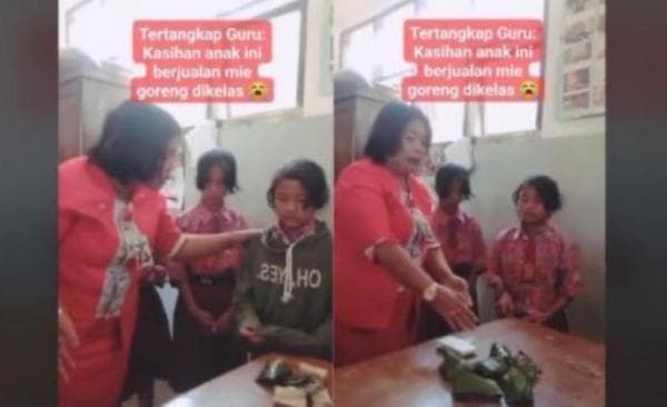 Viral! Siswi SD Berjualan Mie Goreng untuk Beli Sepatu, Netizen: Nangis Melihatnya Viral! Siswi SD Berjualan Mie Goreng untuk Beli Sepatu, Netizen: Nangis Melihatnya