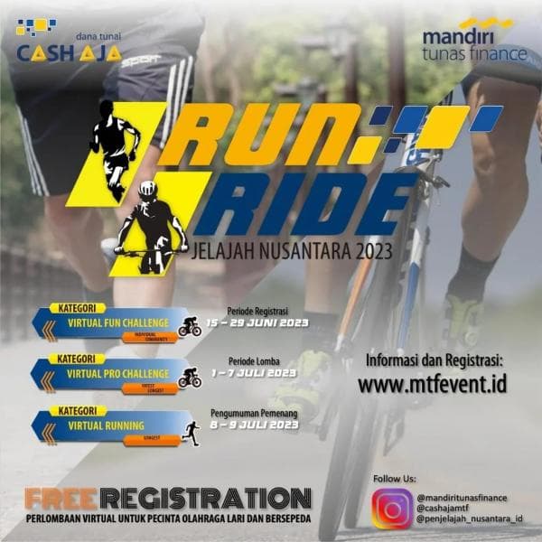 VIDEO: Run and Ride JELAJAH NUSANTARA 2023 VIDEO: Run and Ride JELAJAH NUSANTARA 2023