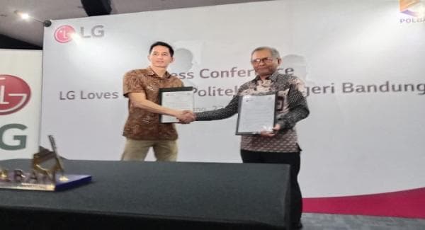 LG Love School Katrol Kompetensi Lulusan Politeknik Negeri Bandung