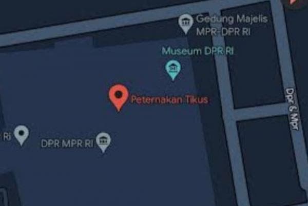 Aneh! Gedung DPR RI Dinamai Sarang Tikus di Google Maps, Ini Faktanya