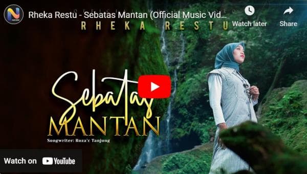 Dalam, Lirik Lagu Sebatas Mantan - Rheka Restu