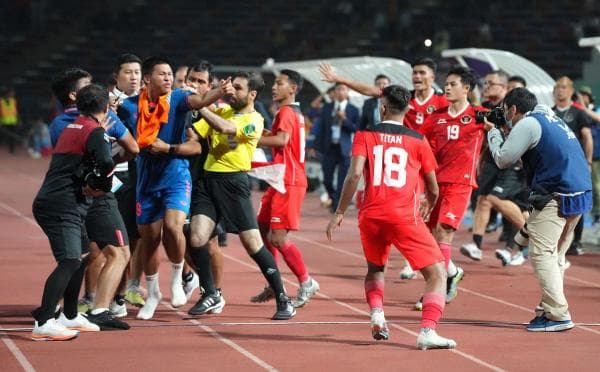 Imbas Ricuh Final Sepakbola SEA Games 2023, 3 Pemain dan 4 Ofisial Timnas Indonesia Kena Sanksi AFC