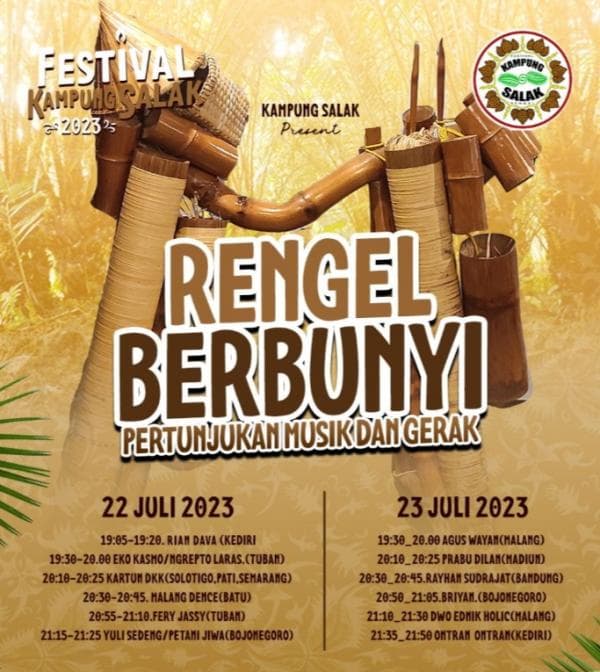 Festival Kampung Salak, Gelaran Kolektif Masyarakat Pelestari Budaya Rengel