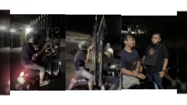 Viral, Pencuri Pagar Rumah di Medan Dikawal Polisi