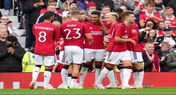 Hasil Bola Tadi Malam: Tertinggal Lebih Dulu, Manchester United Hajar Rc Lens 3-1