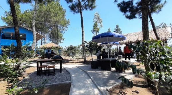 `Ngopi Di Rangon`, Coffe Shop Bernuansa Camping Ground Hadir di Garut