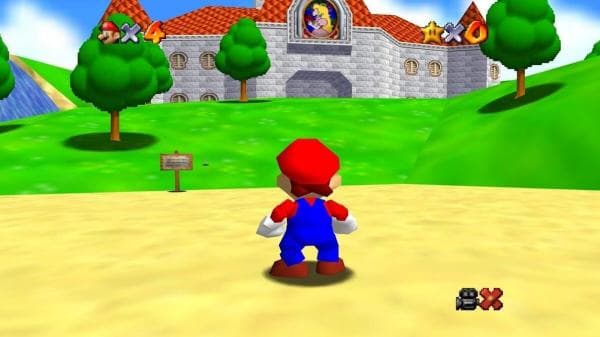 Bob-Omb Battlefield Arena Pertama pada Game Super Mario 64
