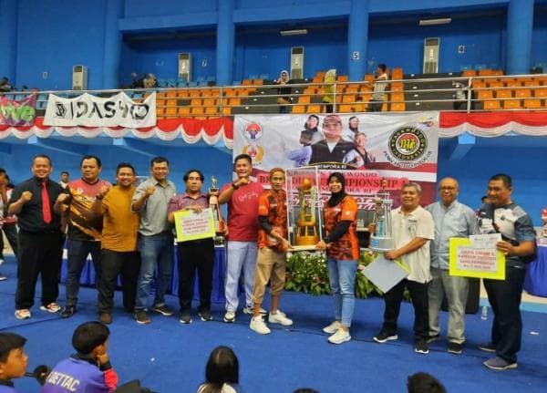 Klub Taekwondo SIPJIN Kota Bogor Juara Umum Kejuaraan Taekwondo Piala Kemenpora RI