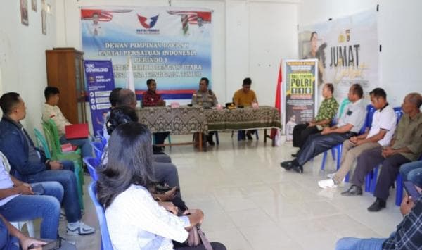 Kapolres TTU Silaturahmi ke DPC Partai Perindo, ini Tujuannya