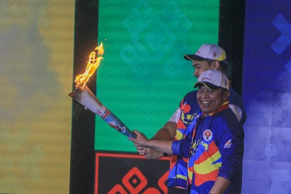 Potret Pembukaan Popnas XVI 2023 Sumsel