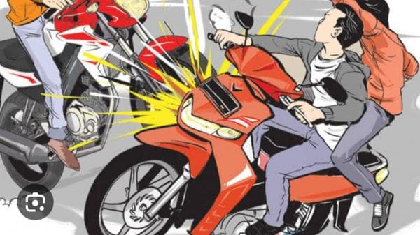 Kecelakaan 3 Motor,Tewaskan Satu Pengendara dan Satu Kritis