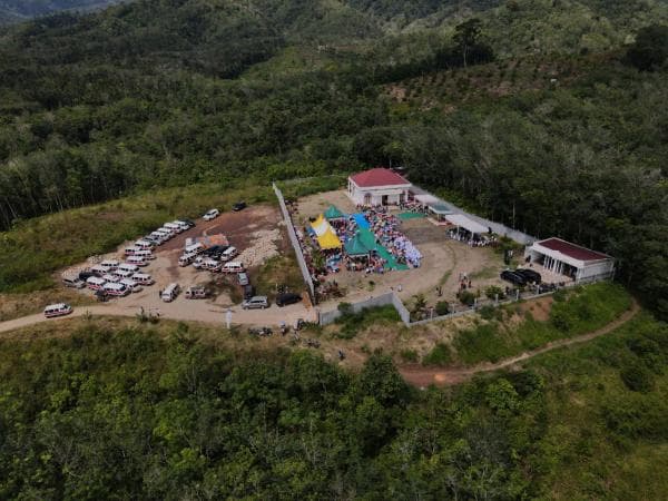 Puncak Barokah, Edy Rahmayadi Bantu Rp1 Milyar Untuk Masjid di Pusat Pengajian Paling Unik di Madina