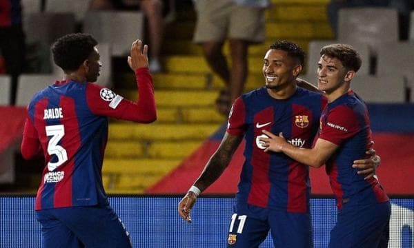 Hasil Bola Tadi Malam: Barca dan Man City Menang Telak, AC Milan vs Newcastle Imbang