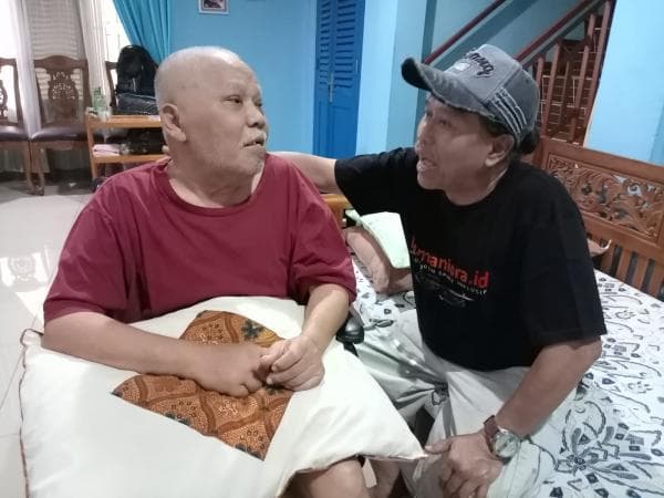 Kunjungi Aktor Dorman Borisman Alami Stroke, Eddie Karsito: Belajar Melihat, Mendengar dan Merasakan