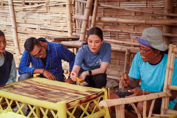 Wamenparekraf Angela Tanoesoedibjo Ajak Komunitas Perfilman Surabaya ke Lokasi Syuting Reality Show