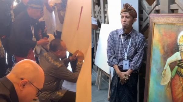 Meriahkan Event MotoGP 2023, Mandalika Art Community Gelar Pameran Seni Rupa Seniman asal NTB Gratis