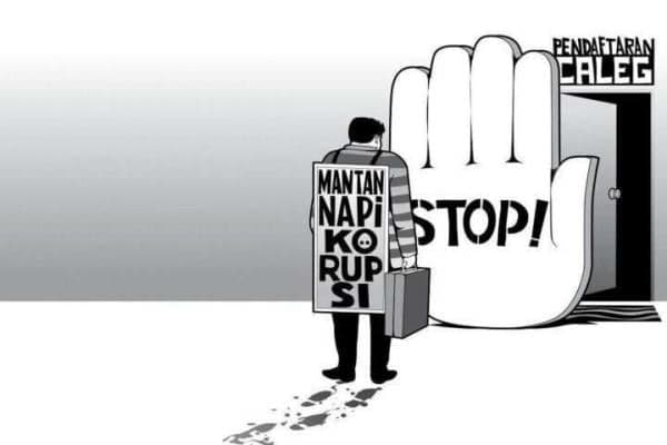 Dianggap Memudahkan Mantan Napi, Mahkamah Agung Perintahkan KPU Cabut Aturan Koruptor Nyaleg