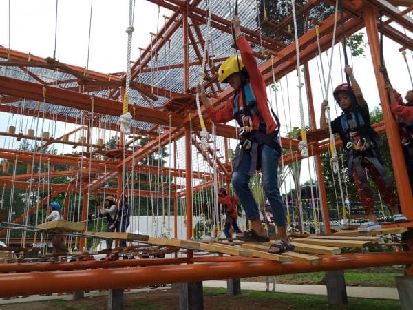 Keren, Ada Destinasi Wisata Baru Outbound di Kota Bogor