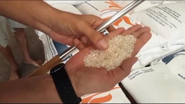 8 Ribu Ton Beras Impor Vietnam Tiba di Lebak Banten, Bulog Pastikan Beras Bebas Plastik