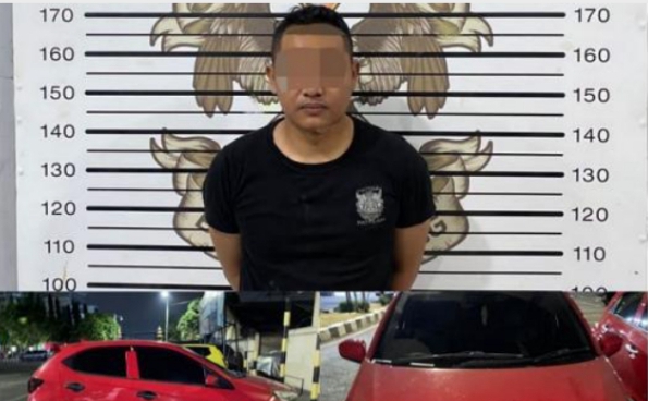 Oknum Polisi Ini Ditangkap, Diduga Curi Mobil di Parkiran Mall