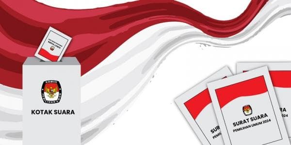 Inilah Tampilan Resmi Desain Surat Suara Pilpres 2024