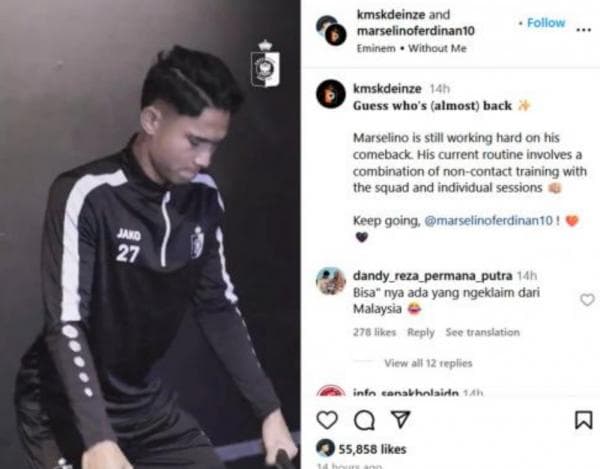 Kisah Perjuangan Marselino Ferdinan Lawan Cidera, Kini Mulai Berlatih di KMSK Deinze Kisah Perjuangan Marselino Ferdinan Lawan Cidera, Kini Mulai Berlatih di KMSK Deinze