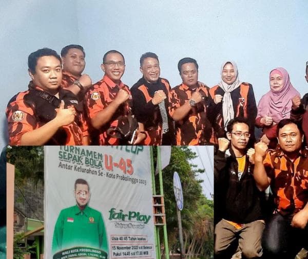 Heboh Stiker La Nyalla Mattalitti Tutupi Banner Wajah Walikota, Ini Respon Ketua PP Kota Probolinggo