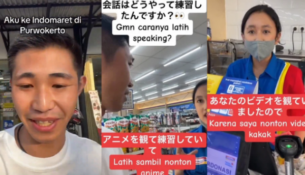 Karyawan Indomaret Viral Karena Fasih Bahasa Jepang, Vania: Semua Murni Nonton Anime