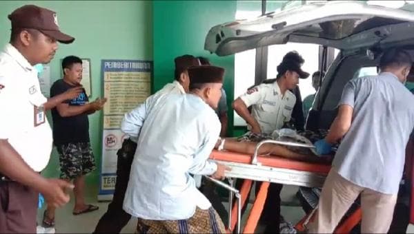 Tukang Tambal Ban di Banjarsari Lebak, Alami Pecah Kepala saat Perbaiki Ban Truk, Begini Kondisinya