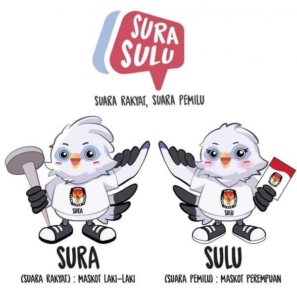 Sura dan Sulu Menjadi Maskot Pemilu 2024, Karya Mahasiswi Universitas Pradita Tangerang