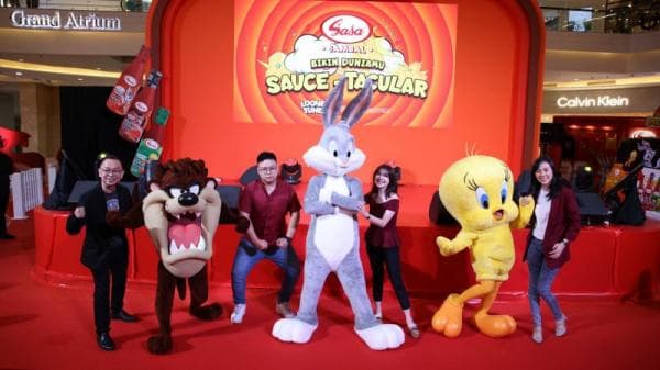 Bawa Nostalgia dan Keceriaan Masa Kecil, Kolaborasi Unik Sasa Sambal dengan Looney Tunes