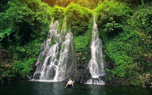 Air Terjun Unik Kembar 3 di Banyuwangi, Tiket Masuk Cuma Rp5 Ribu