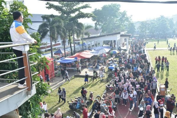 Gelar CFD Minggu Ceria Perdana, Pj Bupati Majalengka Harap Indeks Kebahagiaan Warga Meningkat