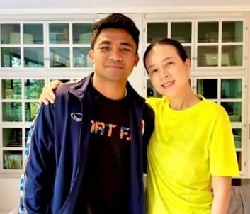 Heboh Asnawi Mangkualam Foto Bareng Presiden Federasi Sepakbola Thailand Madam Pang
