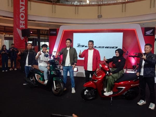 Capella Honda Gelar Launching Skutik Premium Fashionable New Honda Stylo 160