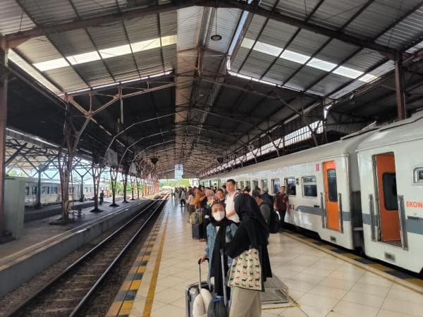Penumpang Berangkat Naik Signifikan H2 Lebaran, Masih Tersedia Tiket Daop 5 Purwokerto