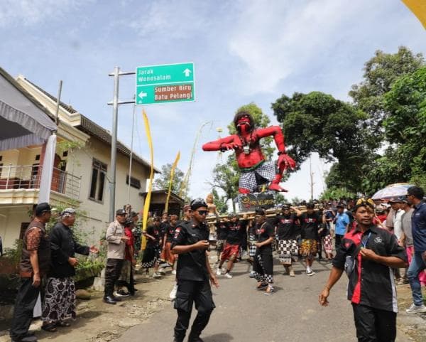 Sambut Nyepi, Umat Hindu di Kabupaten Jombang Tawur Agung dan Pawai Ogoh-Ogoh